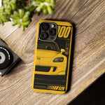 S2000 Spa Yellow Retro 90s JDM Car Tough Phone Case