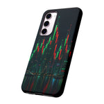 Stock Market Crypto Trading Phone Case Investor Tough Cover Gift Art