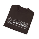 1971 El Camino SS Classic Car Truck Name Badge T-Shirt Fan Gift Tee