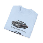 1962 Galaxie 500XL Classic Car T-Shirt | Vintage Coupe Trio Illustration