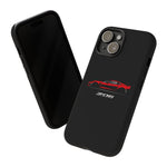 Red C7 Z06 Phone Case for Chevy Sports Car Enthusiasts, Tough Cover
