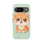 Shiba Inu Kawaii Chibi Smile Pet Dog Art Tough Phone Case