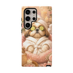 Spa Shih Tzu Phone Case | Cute Dog Relaxation