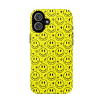 Acid Smiley Repeat Pattern Art Tough Phone Case