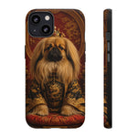 Pekingese Imperial Chinese Art Tough Phone Case