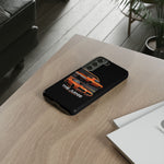 1969 GTO Judge Orange Muscle Car Tough Phone Case Cover Gift