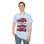 Red 2025 GT350 Muscle Car T-Shirt | Racing Mustang Graphic Tee
