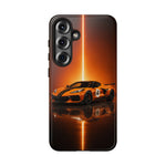 Z06 C8 Phone Case, Orange Racing Livery Studio Cover