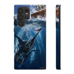 Marlin Teaser Strike Phone Case Saltwater Fishing Gift for Anglers