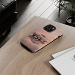 1957 Chevy Bel Air Blush Cream Tough Phone Case for Classic Car Fans