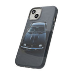 1969 Camaro SS Black Overhead Tough Phone Case Cover Gift Art