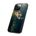Walleye Jig Strike Phone Case Freshwater Fishing Gift for Anglers