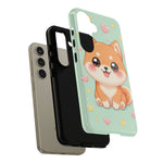 Shiba Inu Kawaii Chibi Smile Pet Dog Art Tough Phone Case