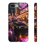 Vegas Strip Corvette Night Phone Case Neon Tough Case
