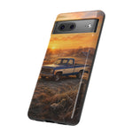 73 Chevy C10 Square body Truck Two-Tone Sunrise Tough Phone Case