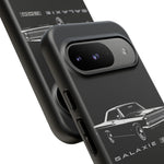 Vintage Galaxie 500 Phone Case | Classic Car Illustration, Black