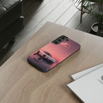 White FD RX-7 Blush Pink Sky Tough Case
