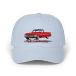 1959 El Camino Dad Hat Classic Truck Cap Adjustable Strap Red Black Top