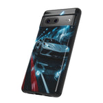 C8 Rain Tunnel Phone Case Racing Tough Case for Corvette Drivers