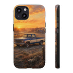 73 Chevy C10 Square body Truck Two-Tone Sunrise Tough Phone Case