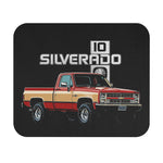 Vintage Chevy Silverado 10 Truck Mouse Pad | Classic Pickup Desk Mat