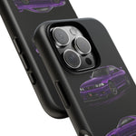 Purple R33 Skyline GTR JDM Sports Car Phone Case Tough Multi View