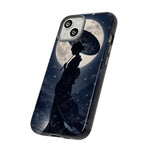 Geisha Parasol Moonlight Art Tough Phone Case