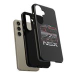NSX Dual View Black Red JDM Sports Car Tough Phone Case Gift