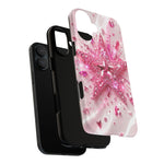 Pink Glitter Star Tough Case | Sparkle Phone Case