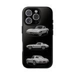 Silver Sting Ray Classic Corvette Phone Case Tough Multi View