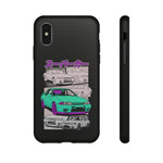 R32 Skyline GT-R Manga Style JDM Tough Phone Case Cover Gift