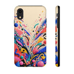 Memphis Confetti Storm Tough Phone Case