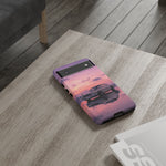 Silver Hakosuka Skyline Mirror Lake Tough Phone Case