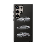 Silver Prelude Sports Coupe Tough Phone Case for JDM Fans