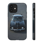 1969 Camaro SS Black Overhead Tough Phone Case Cover Gift Art