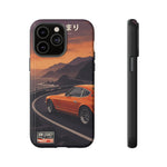 Datsun 240Z Classic JDM Sports Car Sunset Art Tough Phone Case
