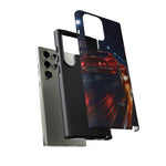 C3 Drag Strip Launch Night Phone Case Muscle Car Tough Case