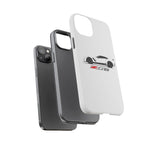 White C7 Z06 Phone Case for Chevy Vette Fans, Tough Cover