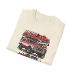 1972 GMC Jimmy SUV Retro Stack T-Shirt — Vintage Off-Road 4x4 Truck Tee