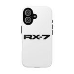 RX-7 Logo Phone Case for JDM Fans, Tough Protective Cover