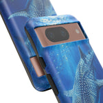 Whale Shark Phone Case, Sunlit Spotted Pattern Cover