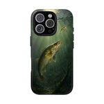 Walleye Fishing Night Bite Tough Phone Case