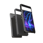 Neon Holographic Whale Phone Case | Tough Case
