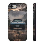 C2 1965 Sting Ray Phone Case, Silver Blue Tough Cover