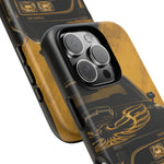 Trans Am Black Gold Shaker Tough Phone Case Muscle Car Art Cover