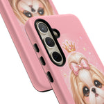 Shih Tzu Princess Kawaii Chibi Puppy Pet Dog Art Tough Phone Case