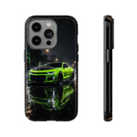 Camaro ZL1 Neon Green Muscle Car phone case | Tough Cover