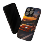 Supra MK4 Orange Touge Night JDM Speed Art Tough Phone Case