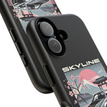 R34 Skyline GT-R Sakura Mountain JDM Tough Phone Case Gift