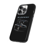 Black S2000 Roadster Collage JDM Tough Phone Case Cover Gift